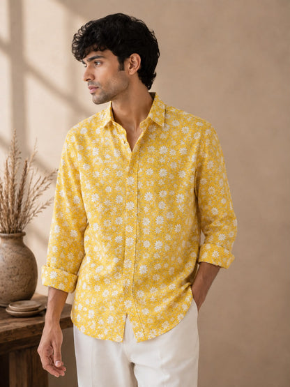 Light Gold Men's Shirt