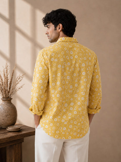 Light Gold Men's Shirt
