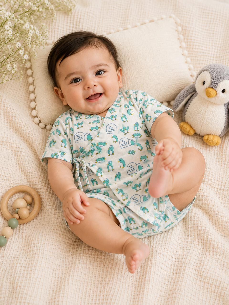 Penguin Parade Romper