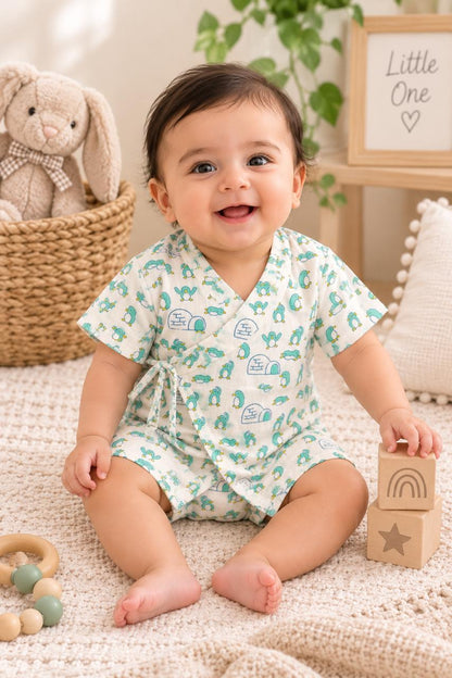 Penguin Parade Romper
