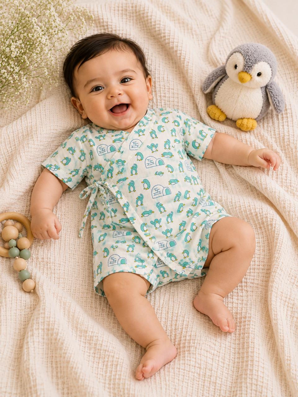 Penguin Parade Romper