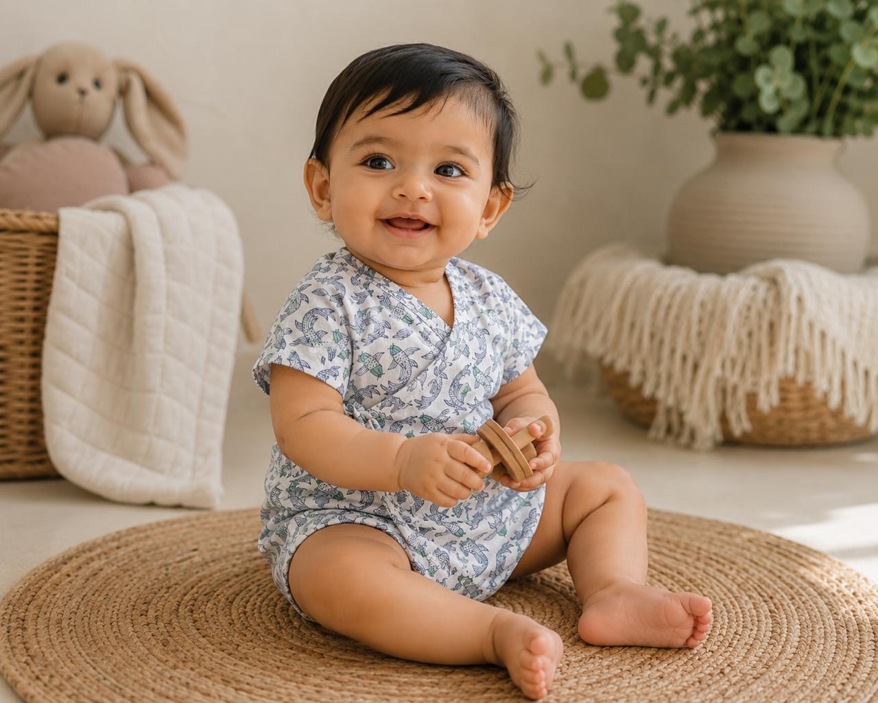 Ocean Tales Romper