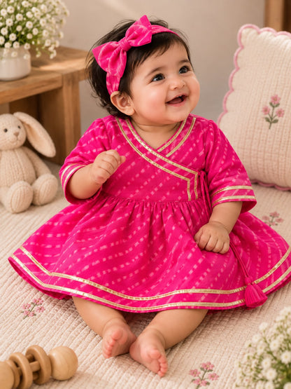 Newborn Pink  Jamna Set