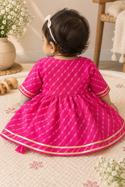 Newborn Pink  Jamna Set