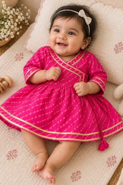 Newborn Pink  Jamna Set