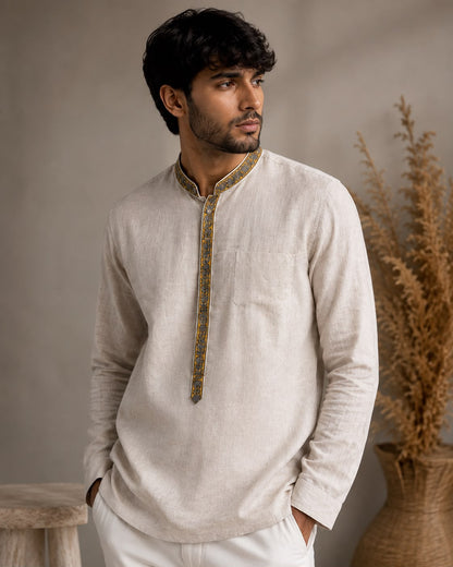 Ivory Neel Shirt