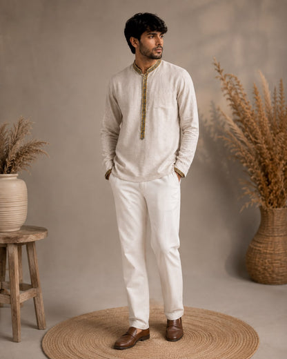 Ivory Neel Shirt