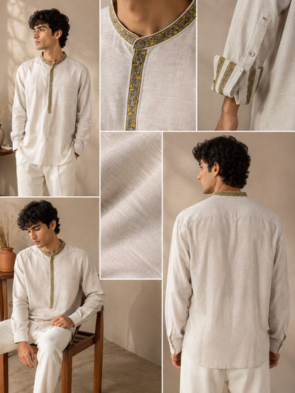 Ivory Neel Shirt