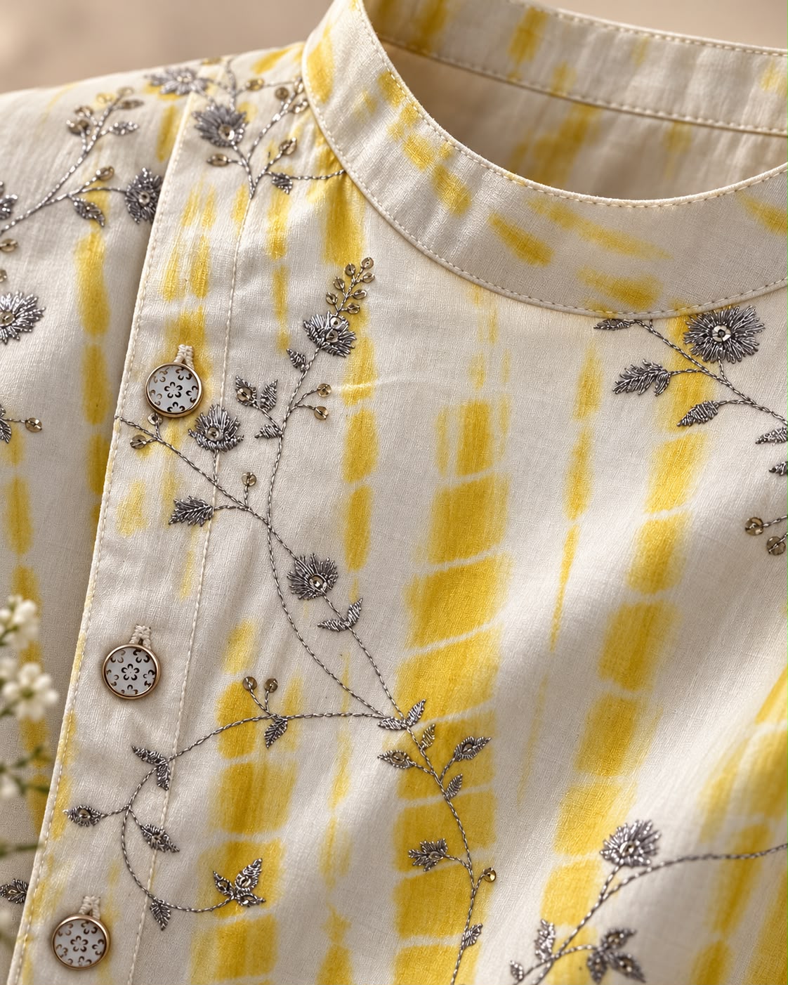 Sunehri Vine Kurta
