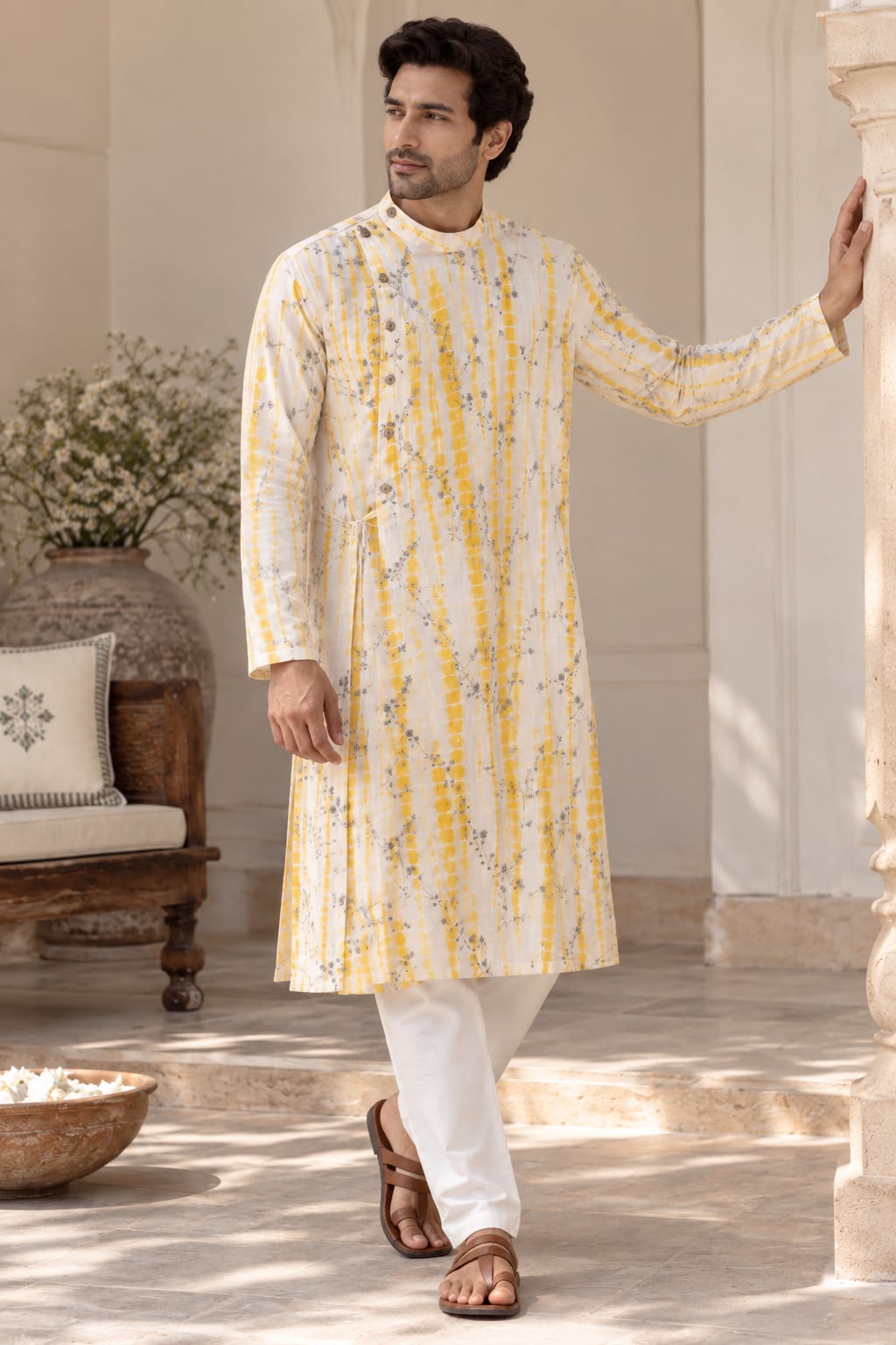 Sunehri Vine Kurta