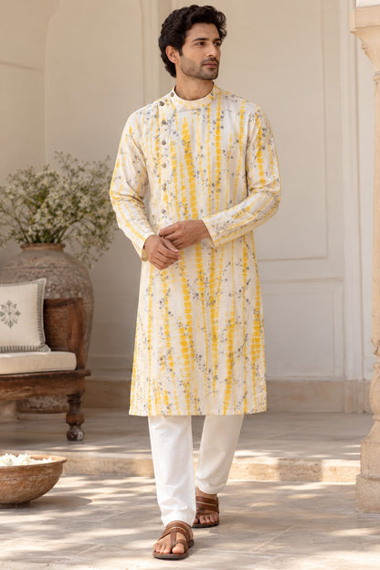 Sunehri Vine Kurta