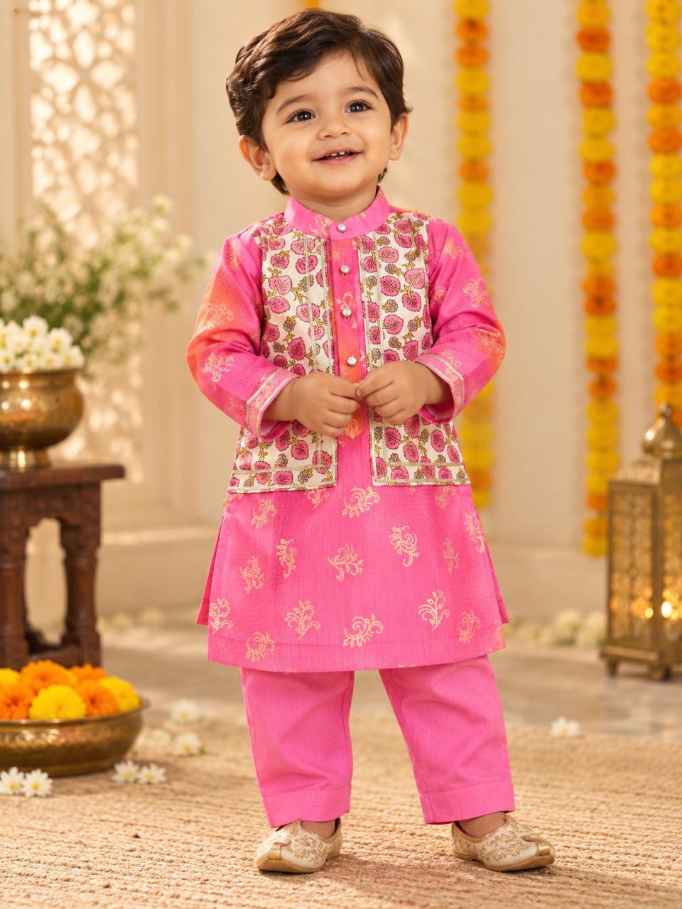Gulabi Phool Festive Set