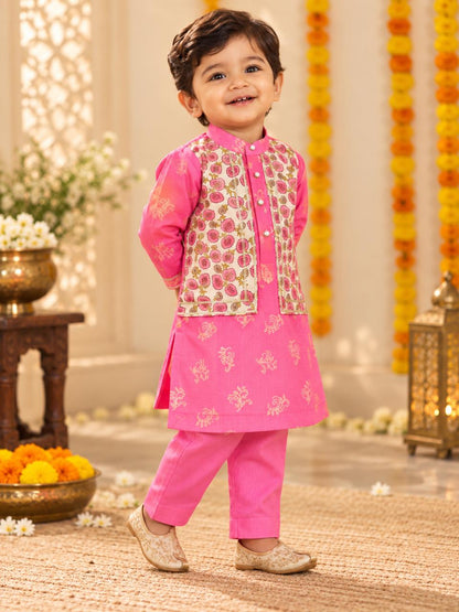 Gulabi Phool Festive Set
