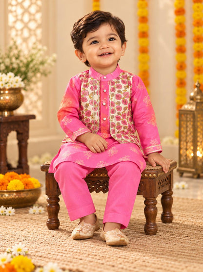 Gulabi Phool Festive Set