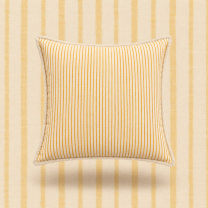Yellow Floral Cushion Cover Set