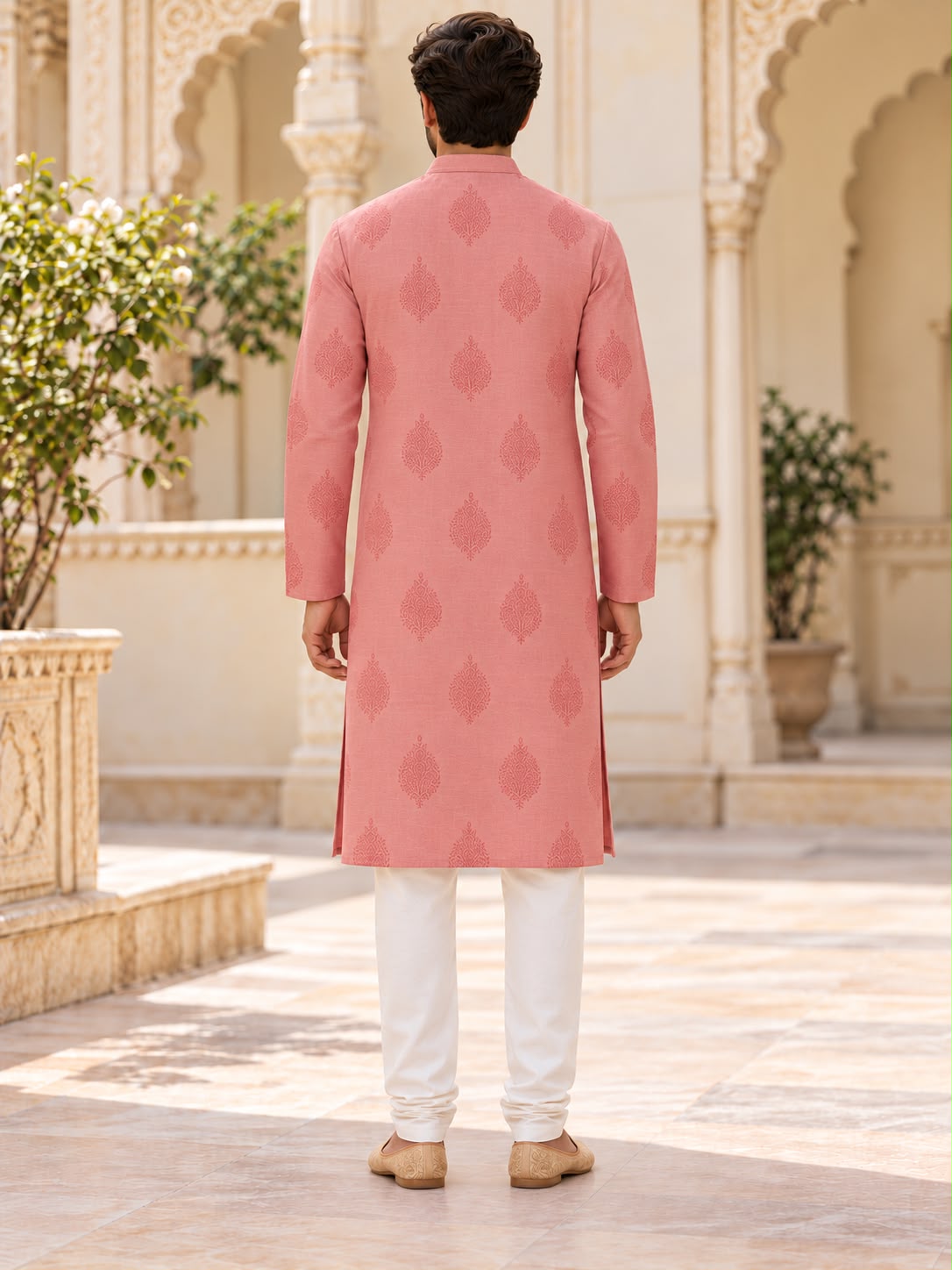 Crystal Rose Men's Kurta