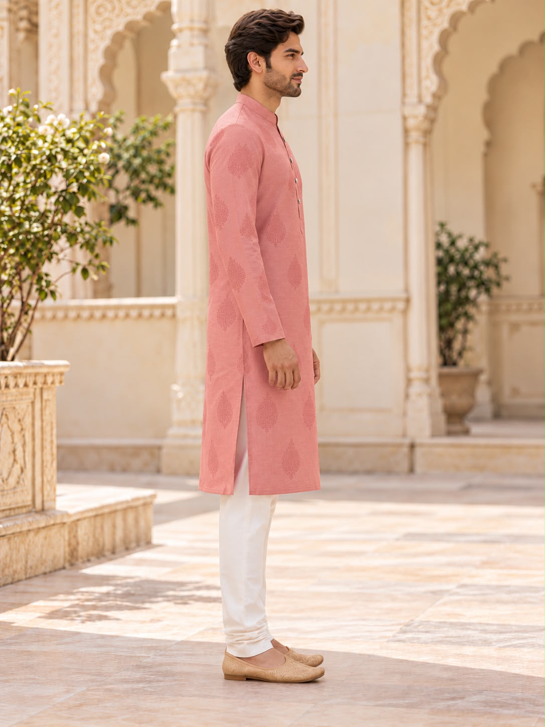 Crystal Rose Men's Kurta