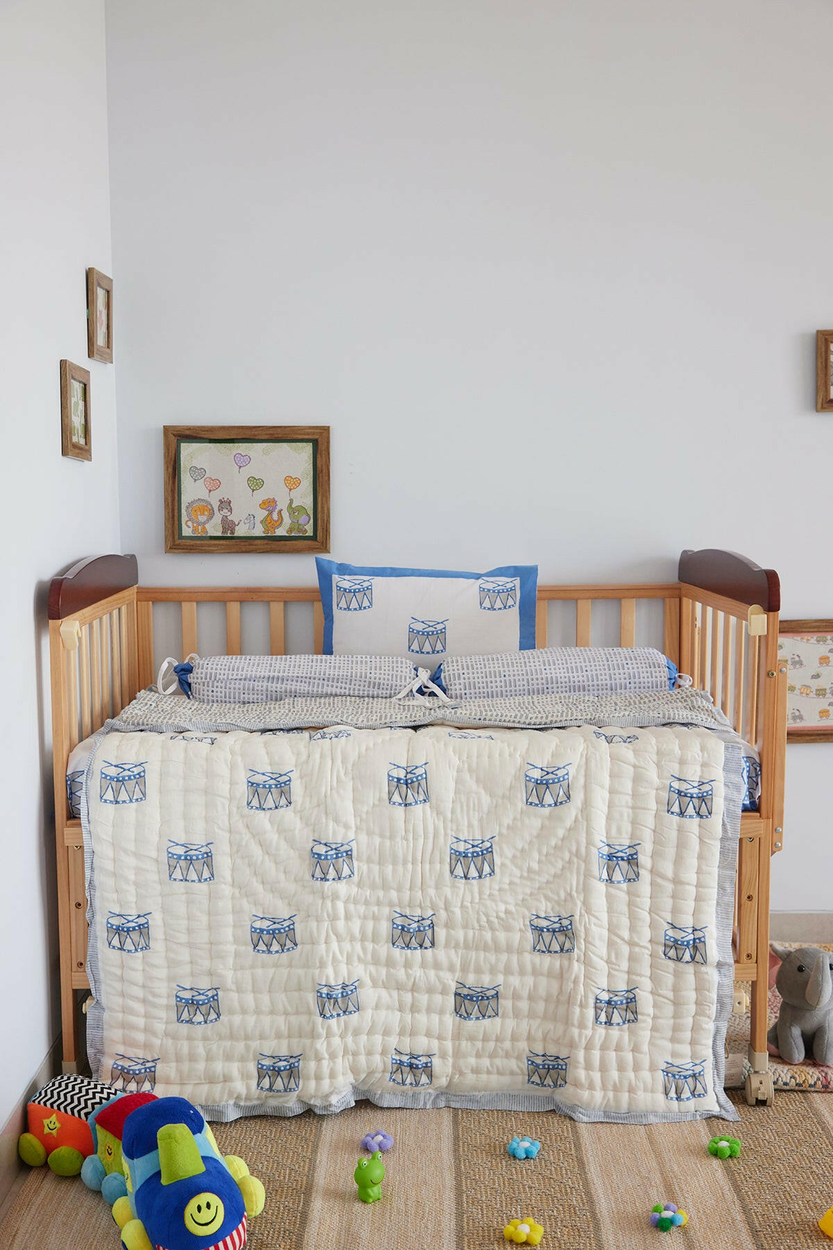 The Little Drummer Cot Set