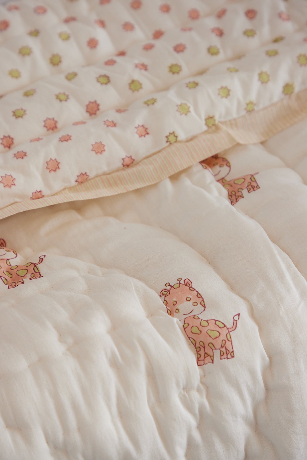 Gigy The Giraffe Baby Quilt