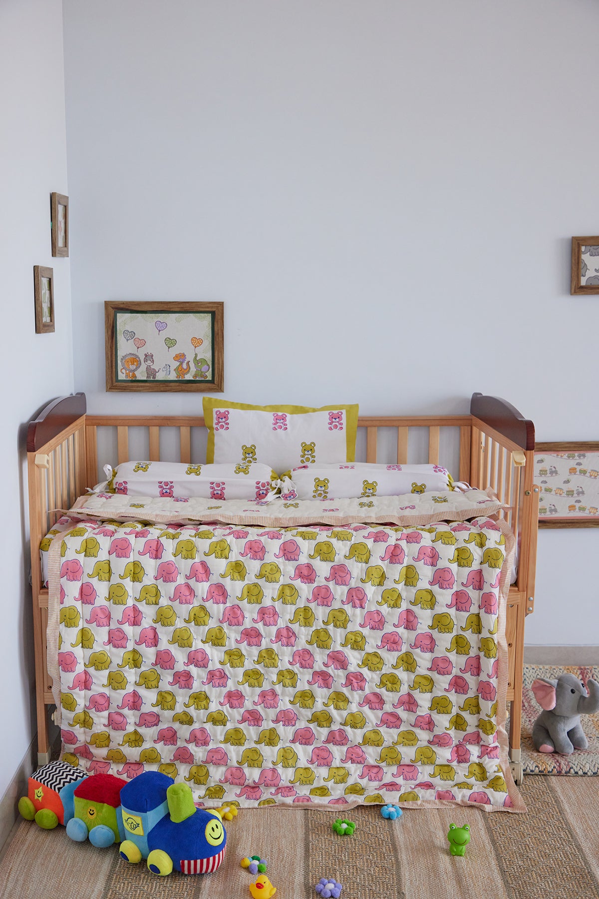 Tiny Teddy Baby Quilt