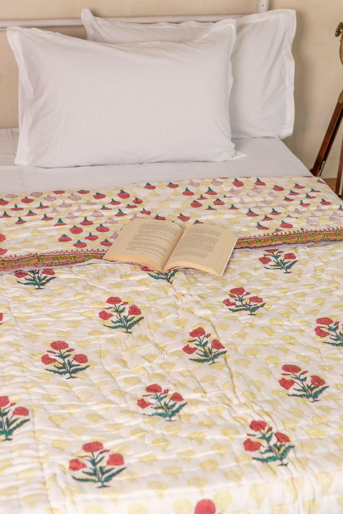 Margarita Marigold Cotton Quilt