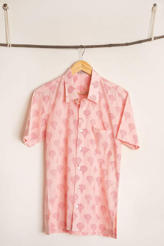 Flamingo Pink Men's Shirt