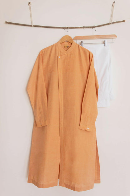 Rusty Orange  Men's Kurta