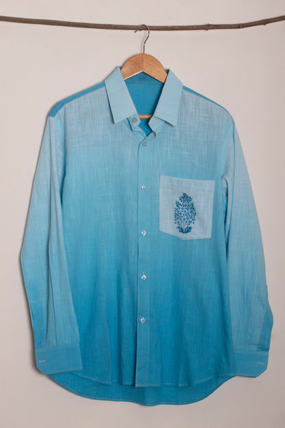 Pacific Blue Men's Shirt