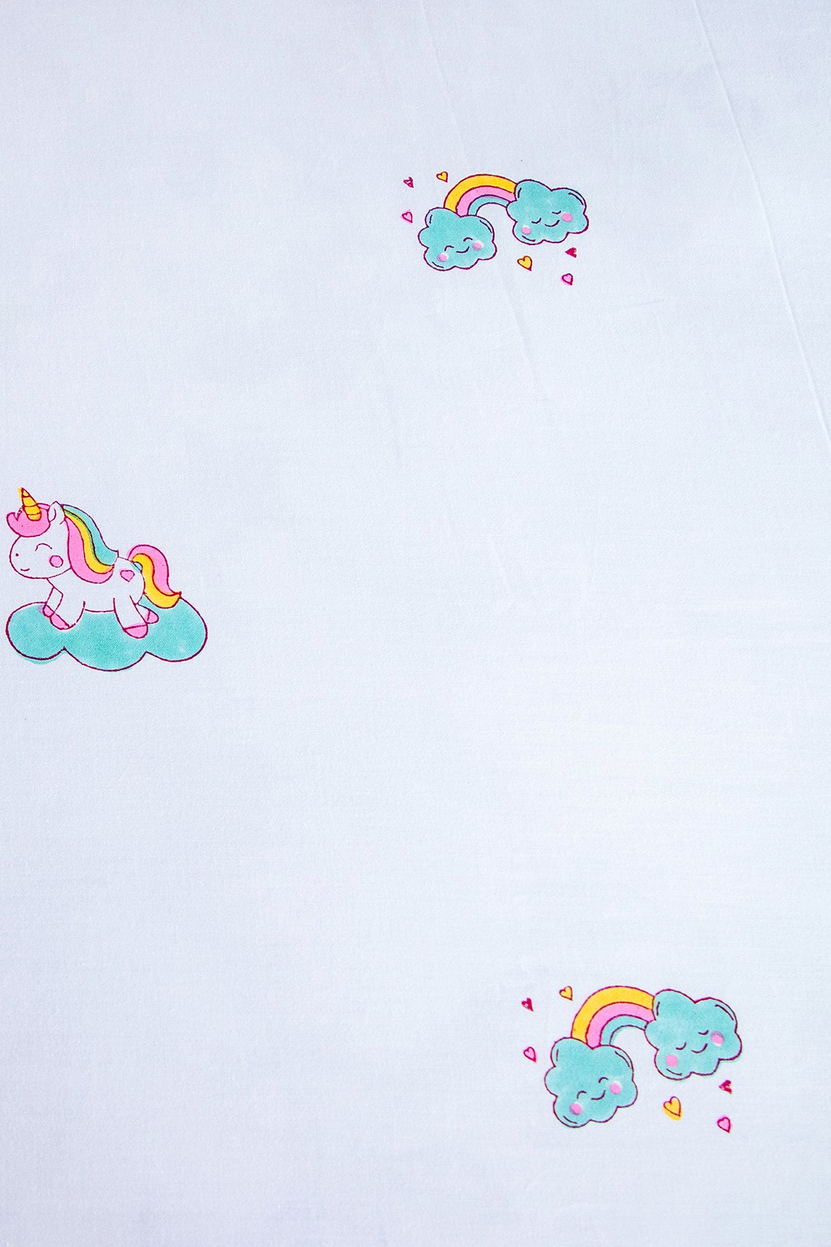 Playful Unicorn Kids Bedsheet