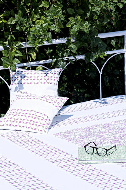 Mulberry Floral Cotton Bedcover